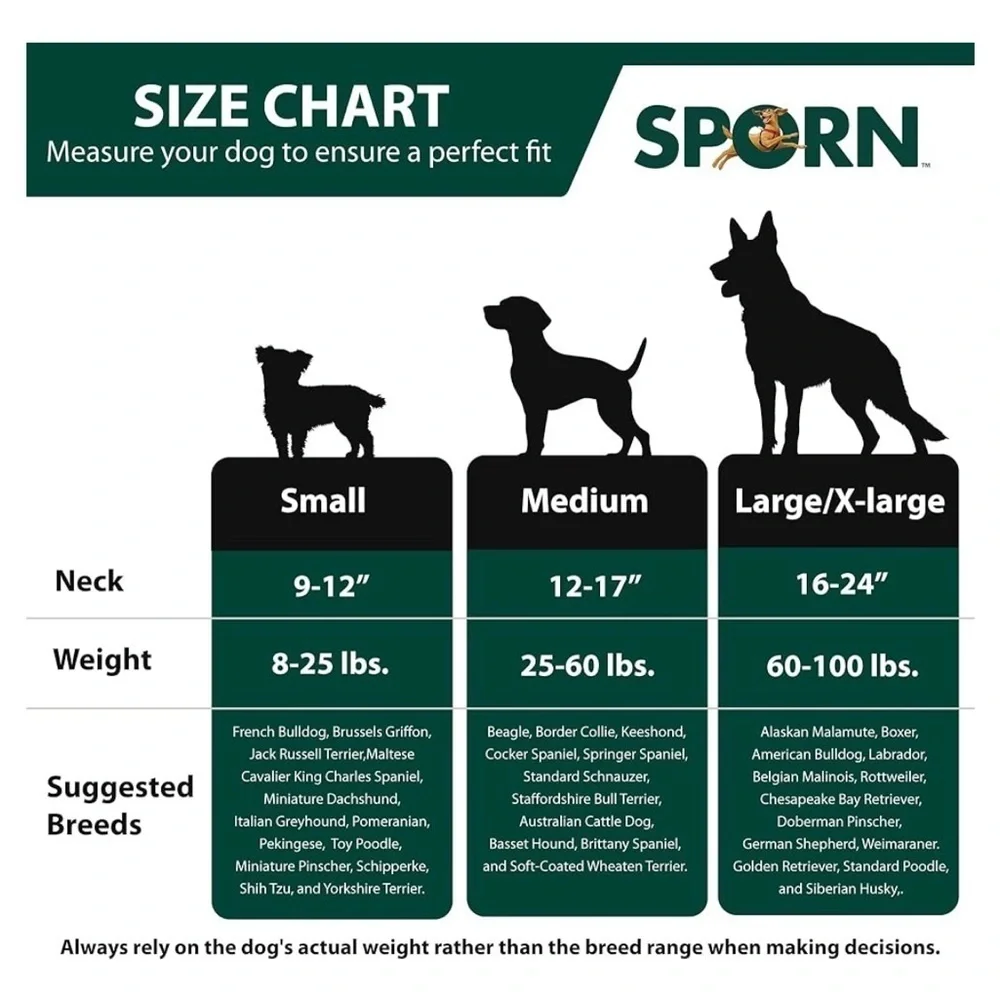 Sporn Stop Pulling Dog Harness size small